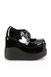 Demonia VOID-38 Black Patent Mary Jane in Black Patent