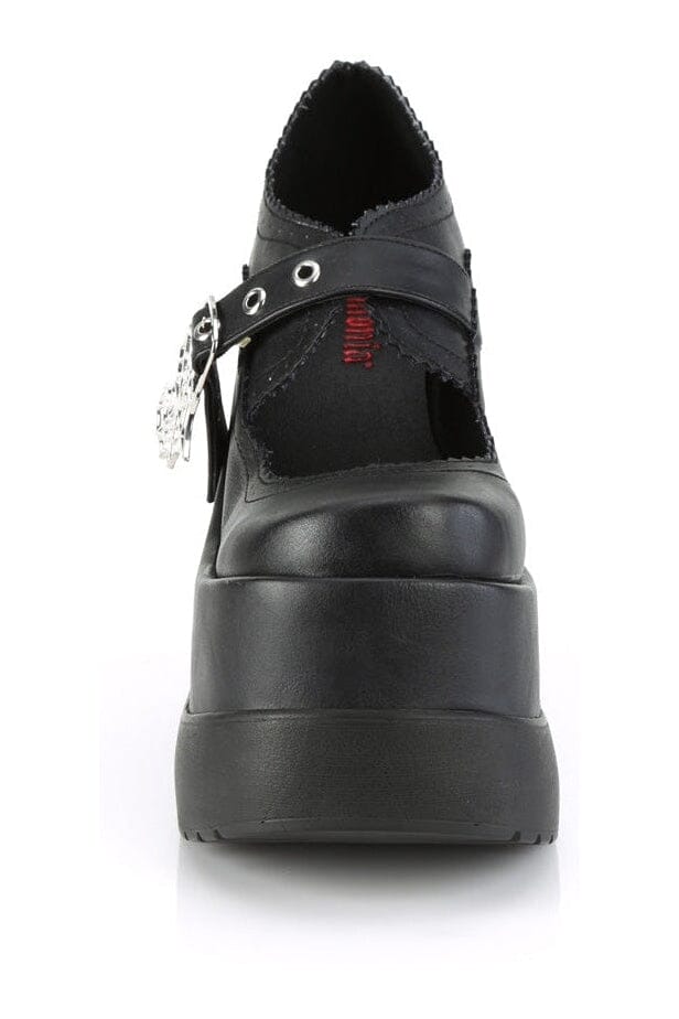 VOID-38 Black Vegan Leather Mary Jane