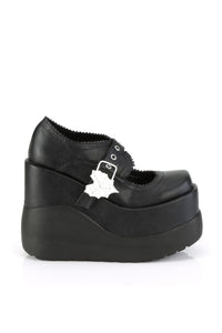 VOID-38 Black Vegan Leather Mary Jane-Mary Janes-SEXYSHOES.COM