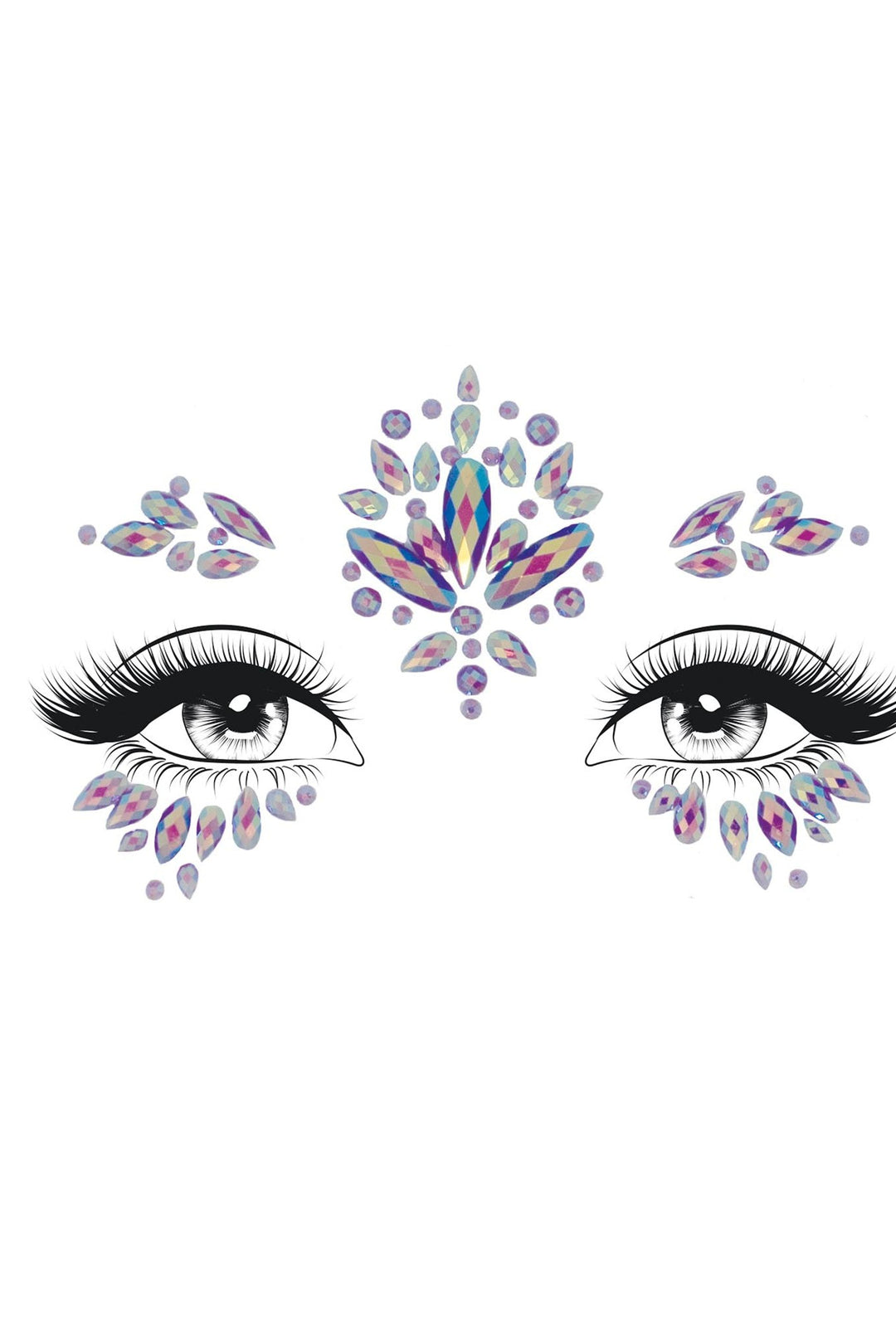 Verity Adhesive Face Jewels Sticker
