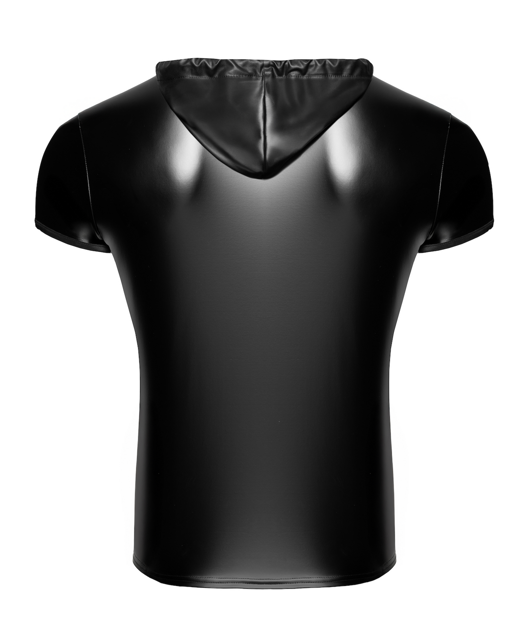 Vexen Black Men's Hooded Zippered Top