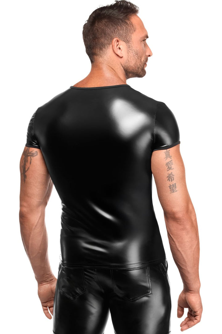 Vexen Black Wetlook Men's Top