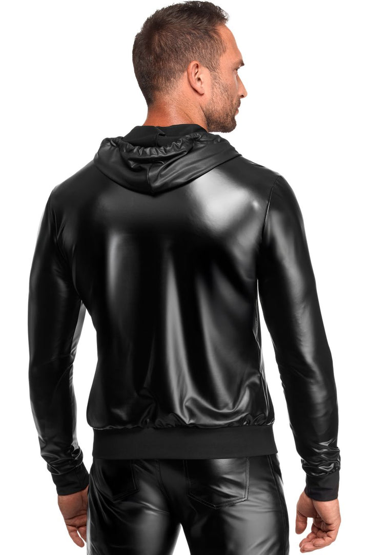 Vexen Hooded Men's Wetlook Jacket