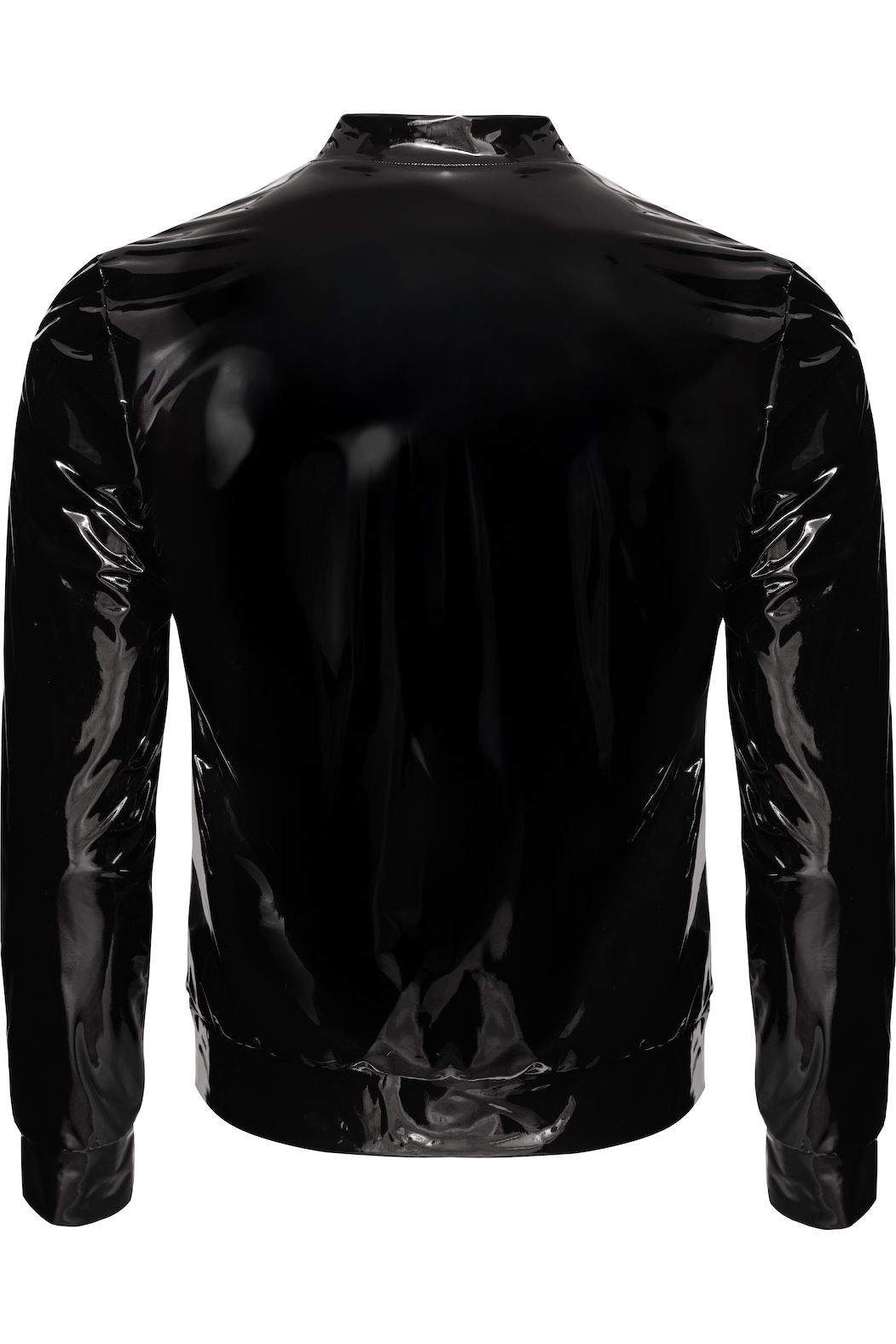 Voltage Men's Black PVC Jacket