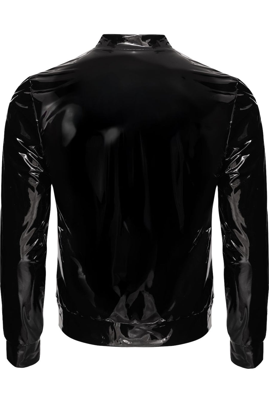 Voltage Men's Black PVC Jacket