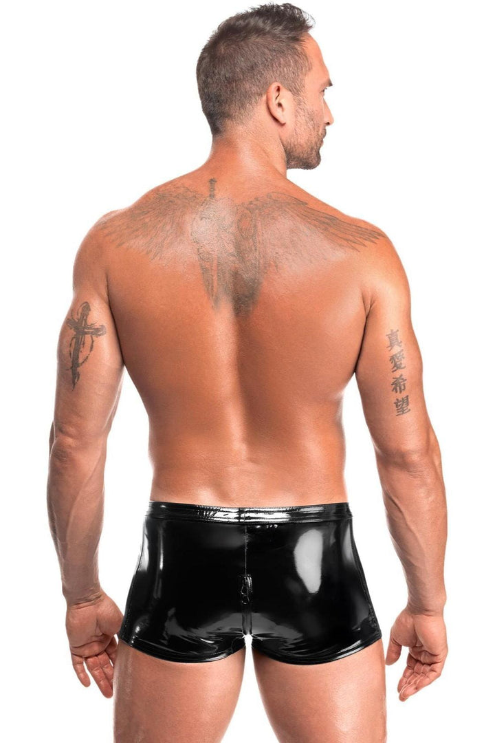 Voltage PVC Black Men's Shorts