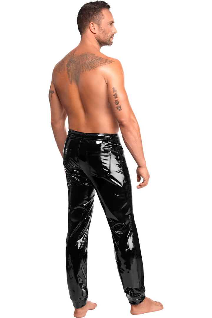 Voltage PVC Men's Black Pants