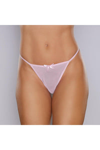 Adore Lingerie What the Flirt Thong in Pink  from SexyShoes.com