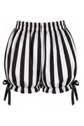 White/Black Striped Bloomers