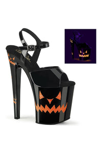 Pleaser XTREME-809JOL Black Patent Sandal in Black Patent from SexyShoes.com