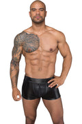 Men'S Shorts Made Of Powerwetlook And 3D Net