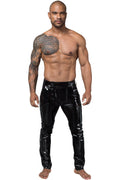 Men'S Long Pants Made Of Elastic Pvc