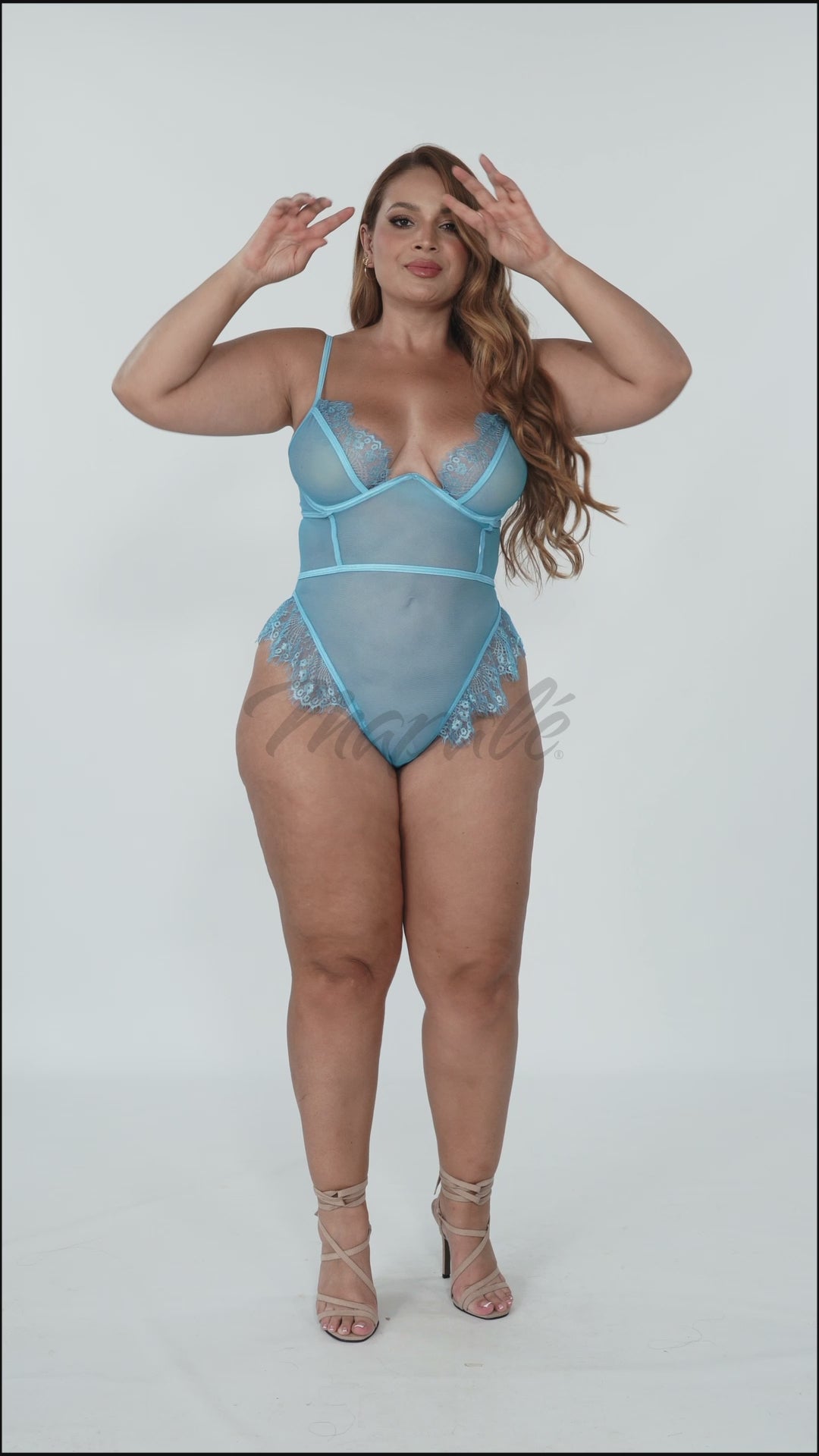 Underwire Lace Bodysuit in a Flattering Hue