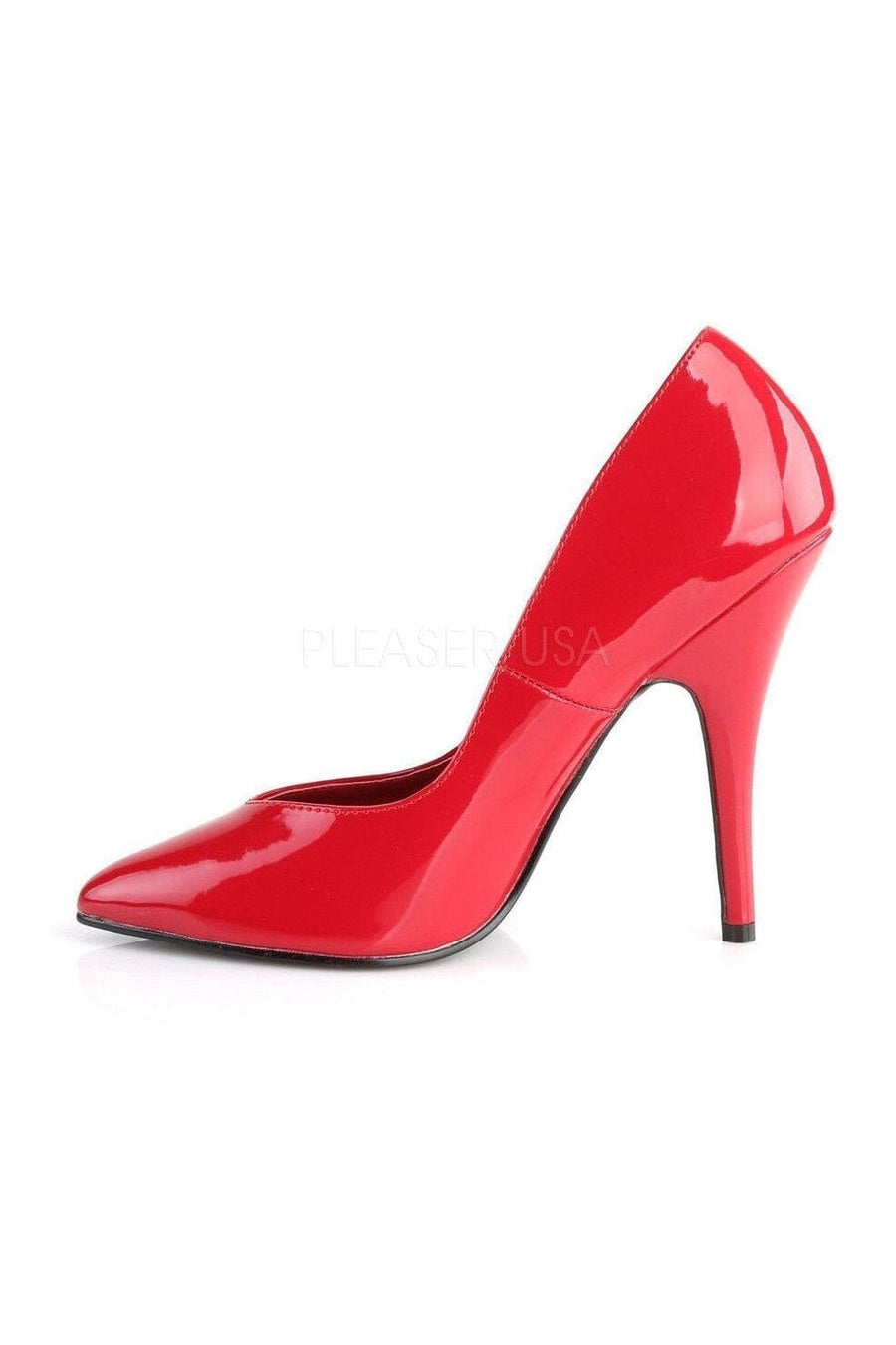 Pleaser SEDUCE-420V Pump in Black Patent