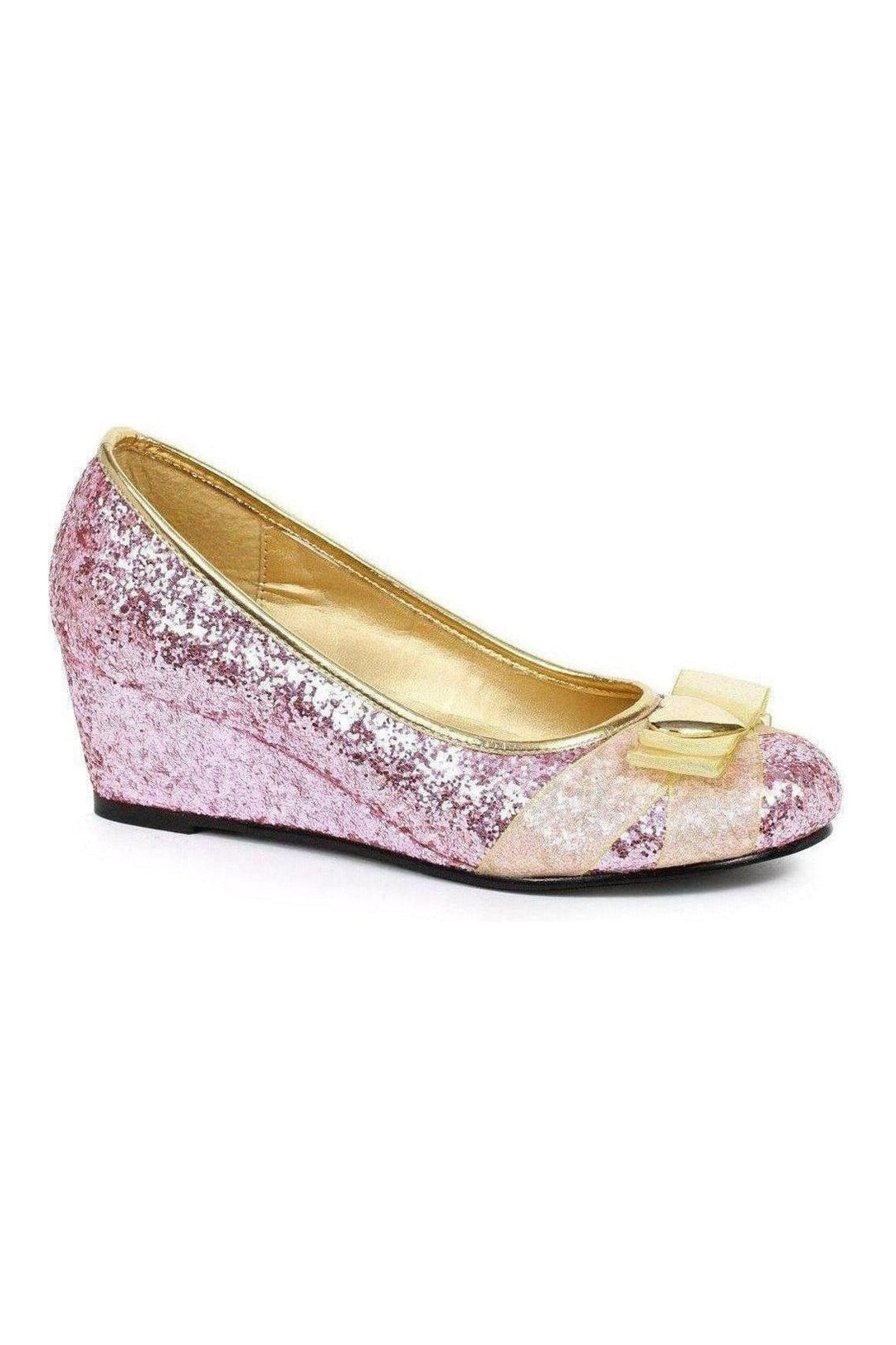 Ellie Shoes 018 PRINCESS Costume Sandal in Pink Glitter from SexyShoes.com