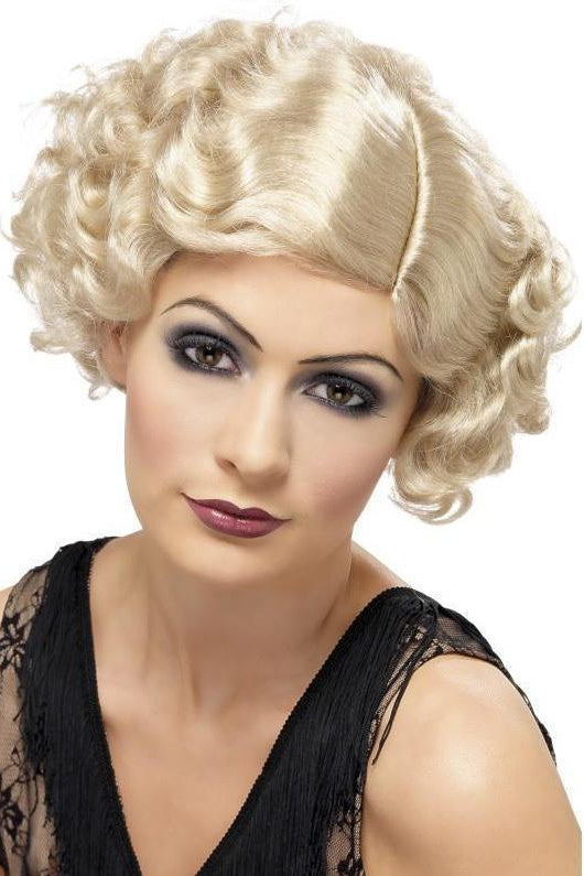 20s Flirty Flapper Wig | Blonde-Fever-SEXYSHOES.COM