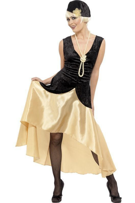 20s Gatsby Girl Costume | Black-Fever-SEXYSHOES.COM
