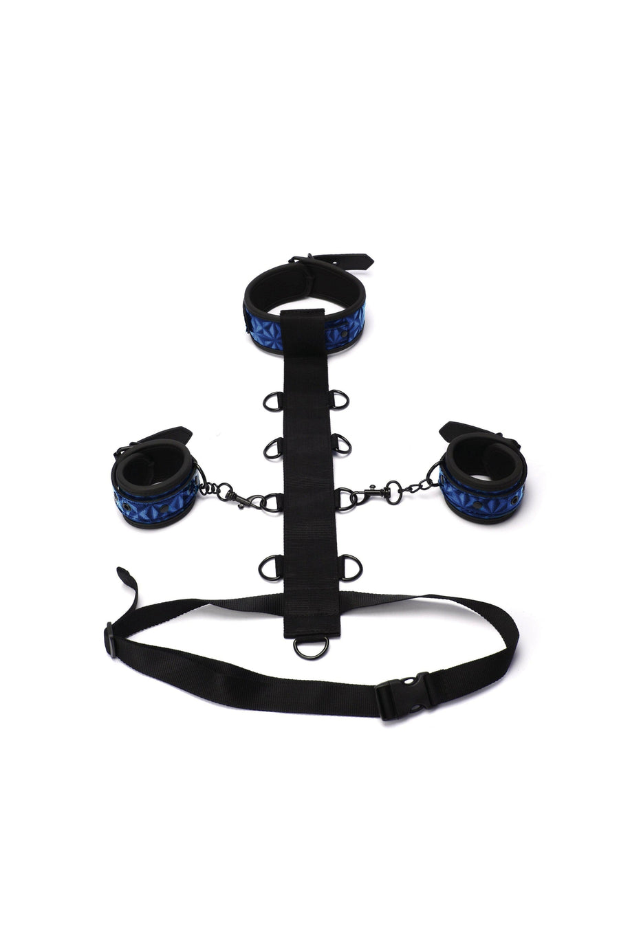 3 Piece Adjustable Body Harness-Dominatrix Accessories-Whipsmart-Blue-O/S-SEXYSHOES.COM