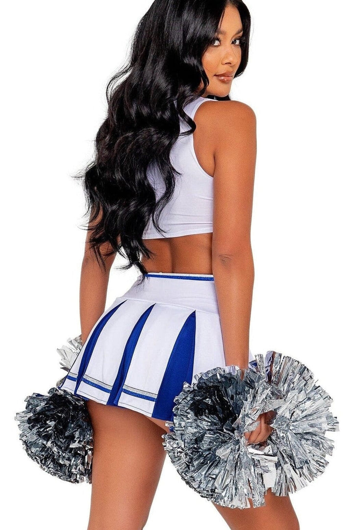 3PC Playboy Cheer Squad-Bunny Costumes-Roma Costumes-SEXYSHOES.COM