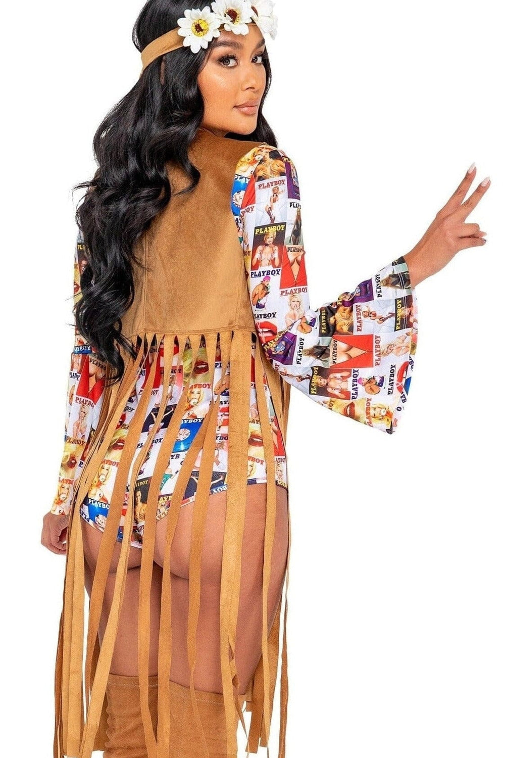 3PC Playboy Groovy Babe-Bunny Costumes-Roma Costumes-SEXYSHOES.COM