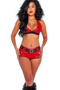 Roma Costumes 3pc Playful Santa in Red  from SexyShoes.com