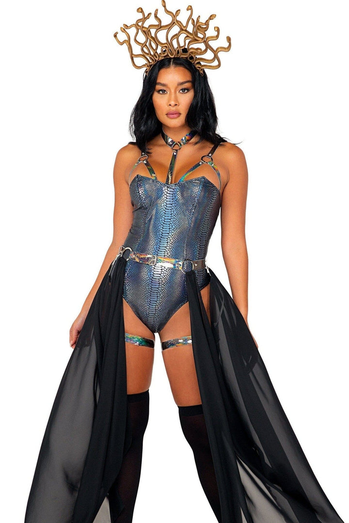 3pc Sensual Serpent Medusa Queen-Princess Costumes-Roma Costumes-SEXYSHOES.COM