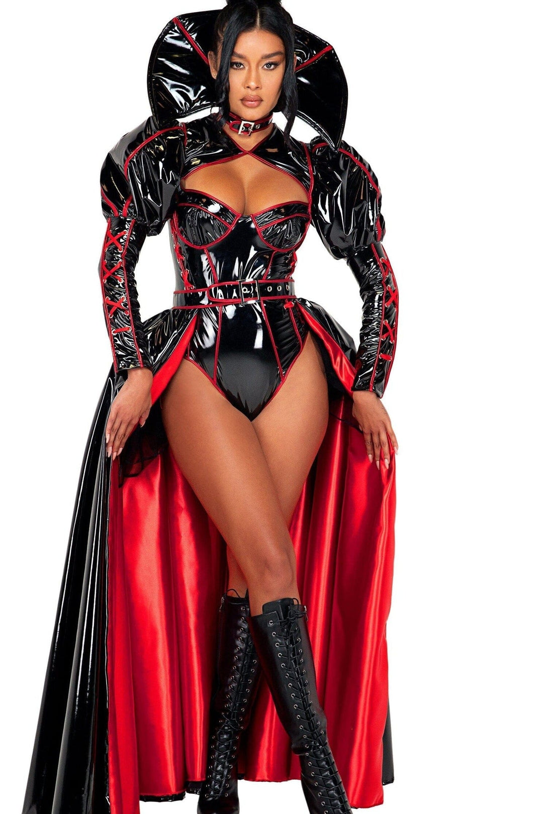 Roma Costumes 3pc Underworld Evil Queen in Black 