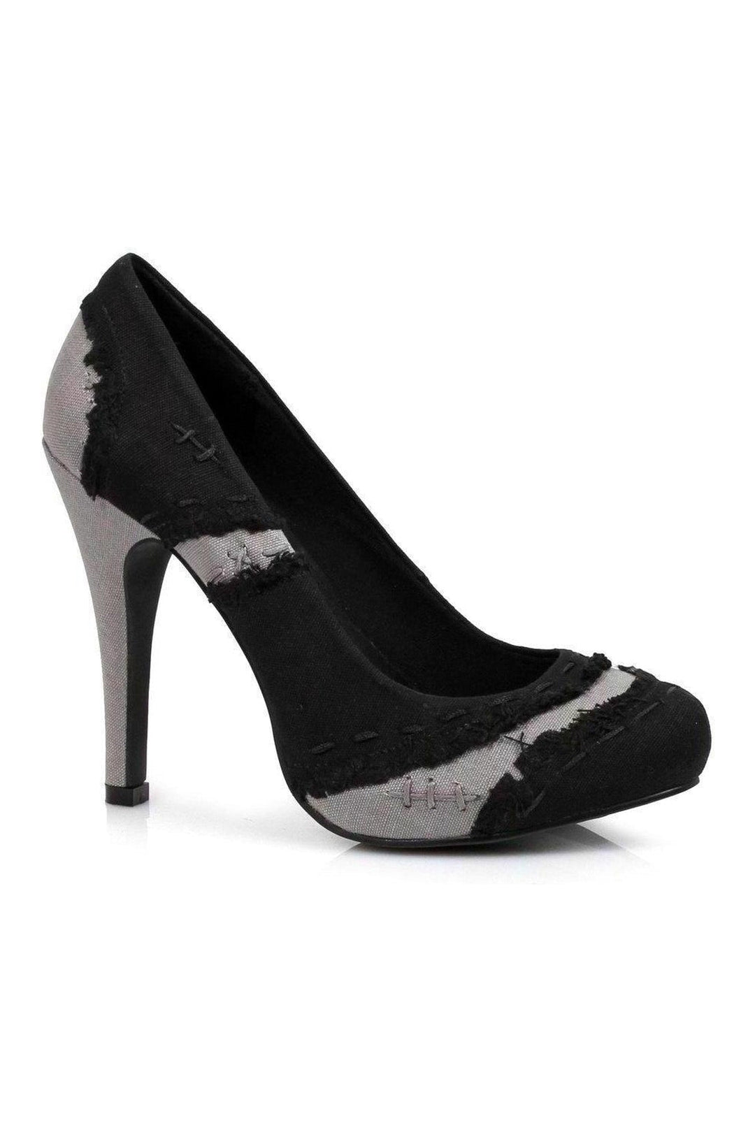 400-MUERTA Pump | Black Patent-Ellie Shoes-SEXYSHOES.COM