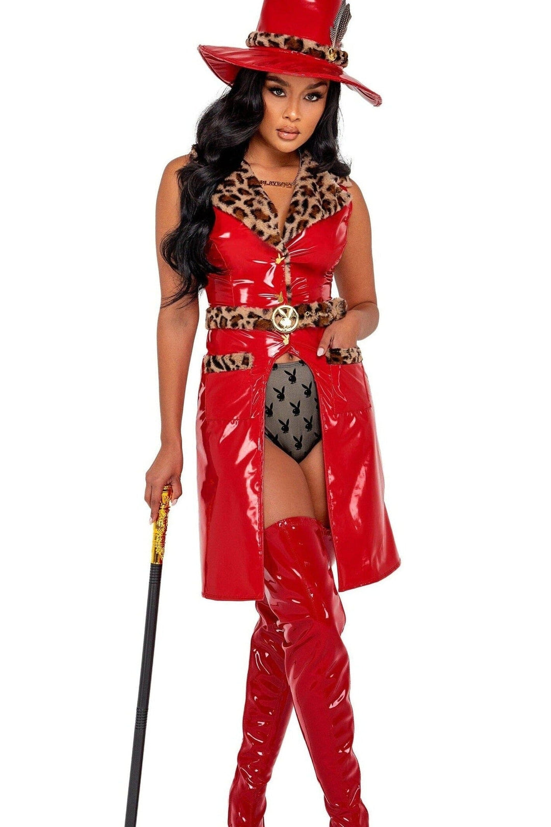 Roma Costumes 4PC Playboy High Roller in Red 