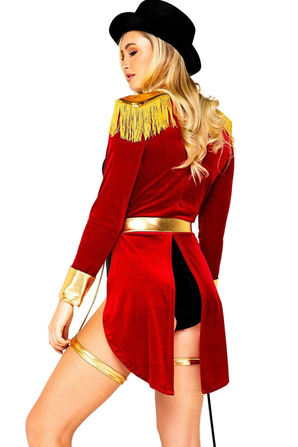 Roma Costumes 4pc Big Top Mistress in Red 