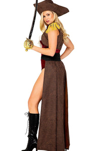 4pc Pirate Buccaneer Beauty-Pirate Costumes-Roma Costumes-SEXYSHOES.COM