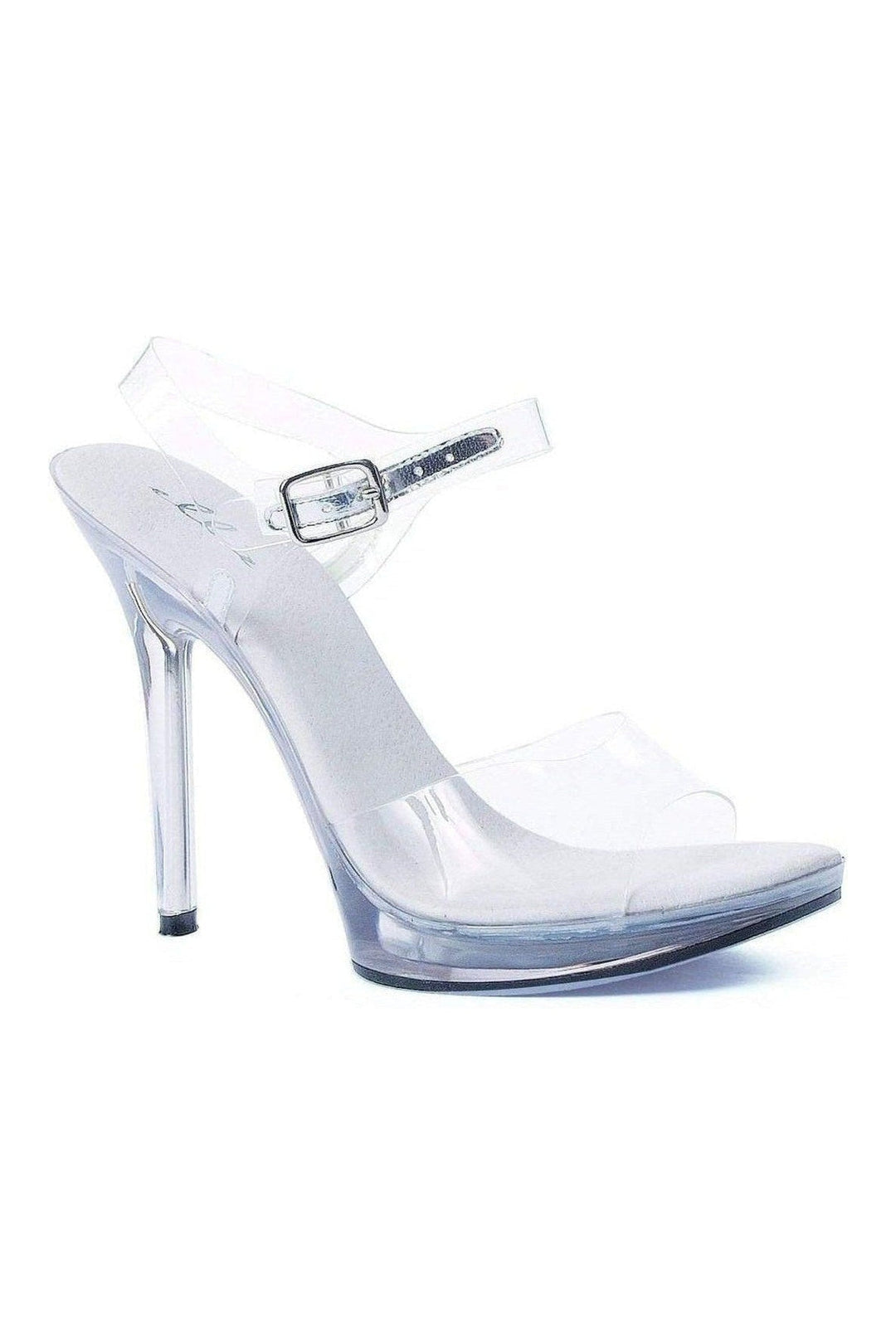 502-BROOK Sandal | Clear Vinyl-Ellie Shoes-Clear-Sandals-SEXYSHOES.COM