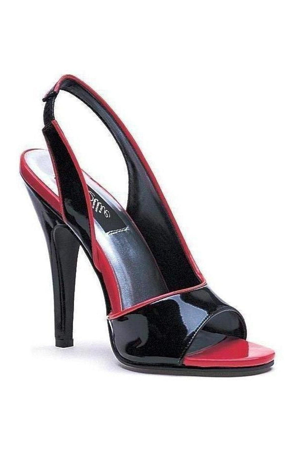 510-LUCIA Sandal | Black Patent-Ellie Shoes-SEXYSHOES.COM