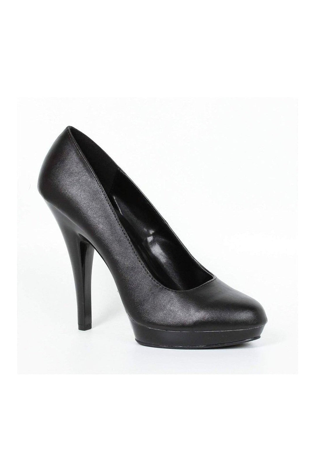 521-FEMME-W Pump | Black Patent-Ellie Shoes-Black-Pumps-SEXYSHOES.COM