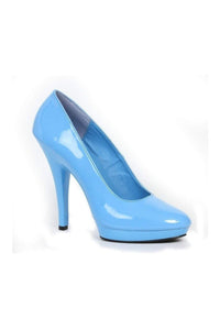 Ellie Shoes 521 FEMME W Pump in Blue Patent from SexyShoes.com