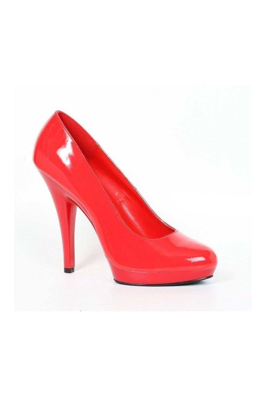 521-FEMME-W Pump | Red Patent-Ellie Shoes-Red-Pumps-SEXYSHOES.COM