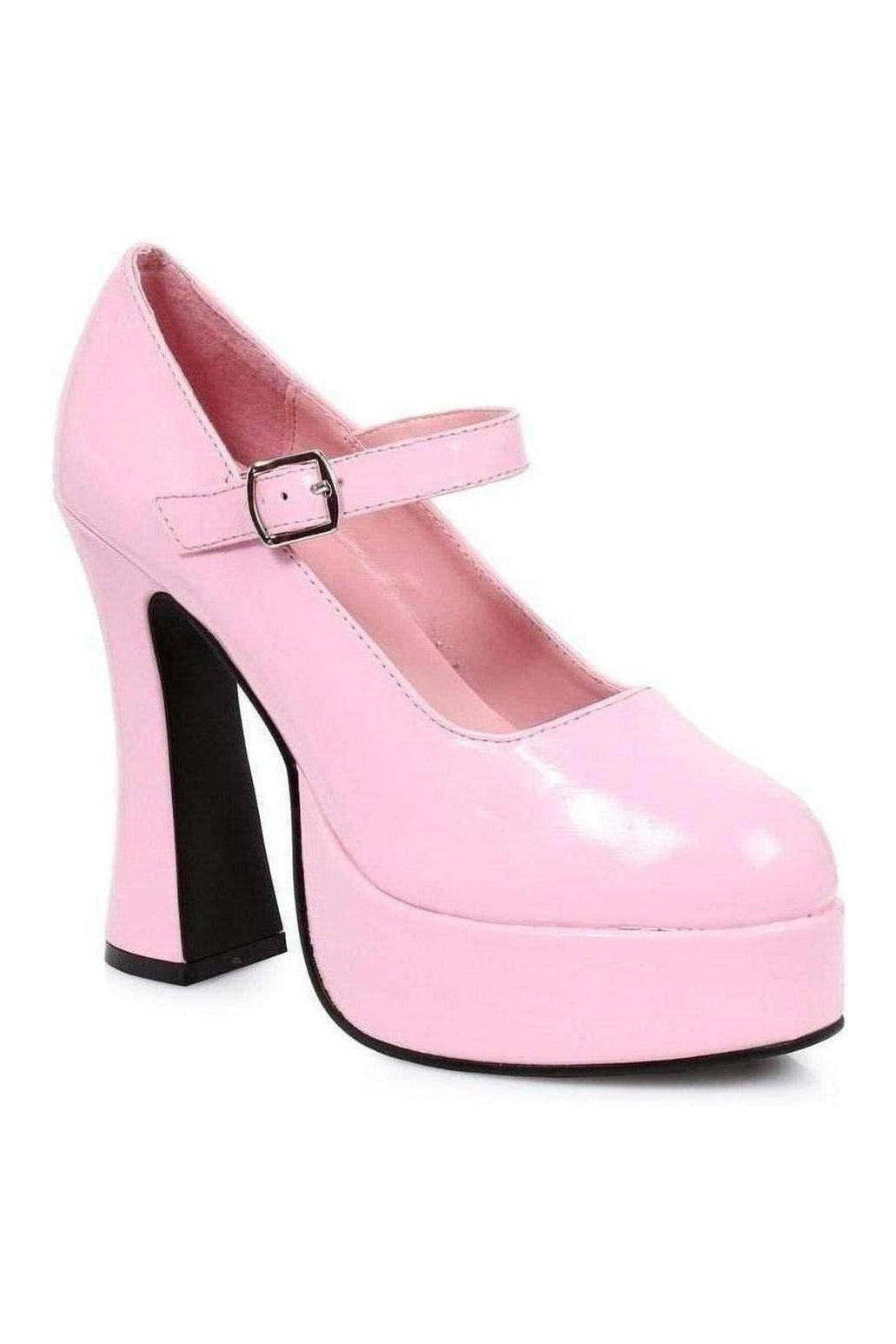 557-EDEN Mary Jane | Pink Patent-Ellie Shoes-Pink-Mary Janes-SEXYSHOES.COM