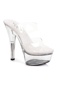 Ellie Shoes 601 COCO Slide in Clear Vinyl from SexyShoes.com