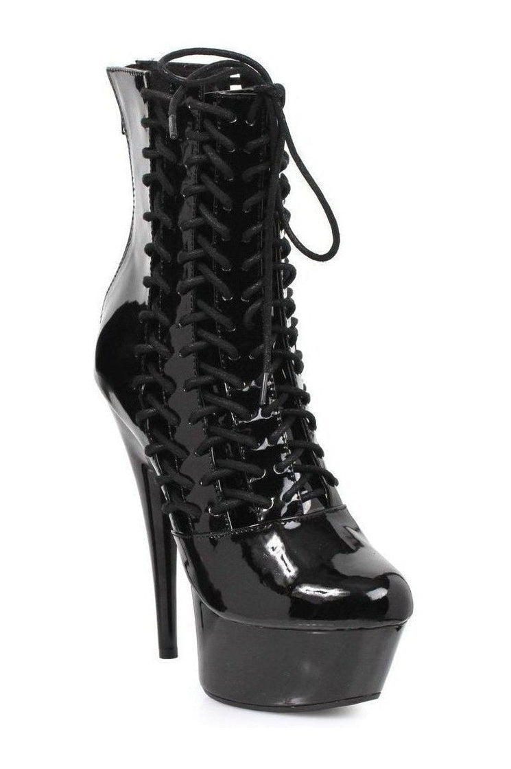 Ellie Shoes Black Ankle Boots Platform Stripper Shoes | Buy at Sexyshoes.com