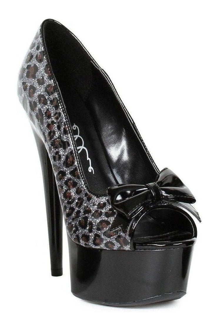 Ellie Shoes 609 ROYCE Platform Pump in Black Patent from SexyShoes.com