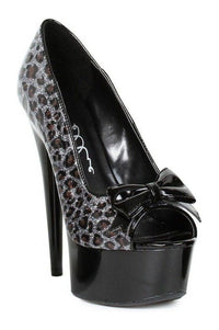 Ellie Shoes 609 ROYCE Platform Pump in Black Patent from SexyShoes.com