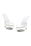 609-VANITY Platform Slide  | Clear Vinyl