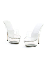 609-VANITY Platform Slide  | Clear Vinyl