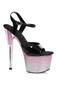 Ellie Shoes 709 MIRANDA Sandal in Pink Faux Leather from SexyShoes.com