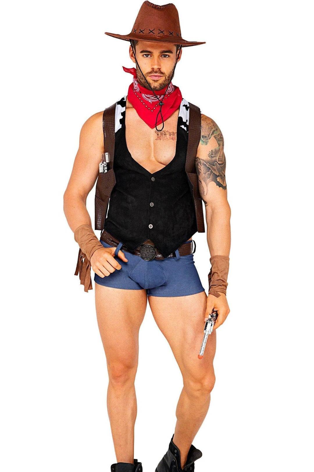 7pc Showdown Cowboy-Western Costumes-Roma Costumes-SEXYSHOES.COM