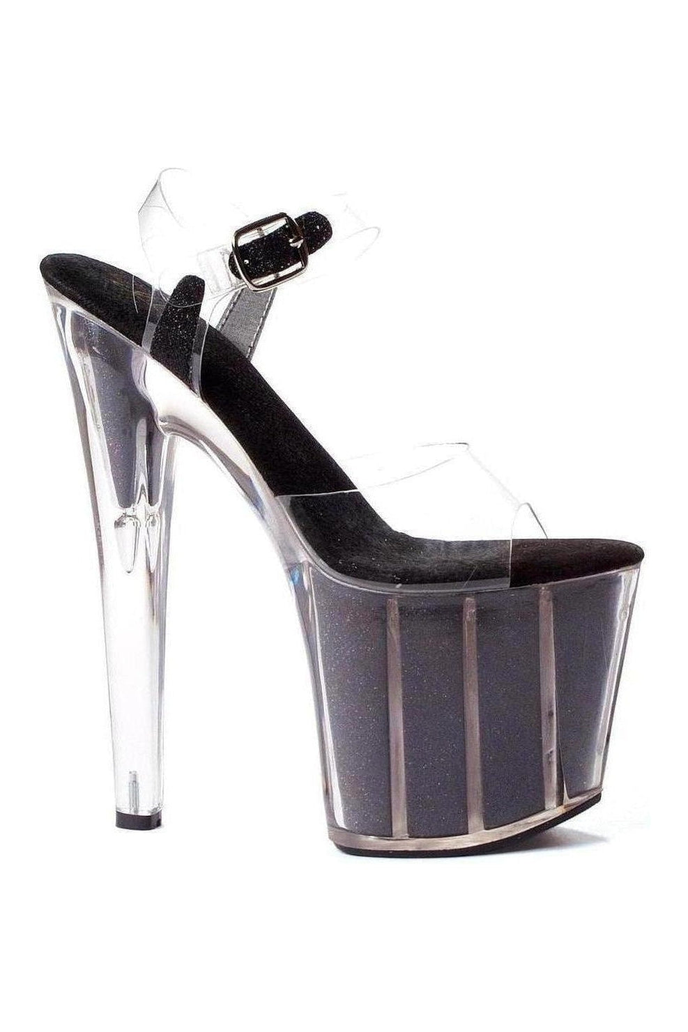 Ellie Shoes Clear Sandals Platform Stripper Shoes | Buy at Sexyshoes.com