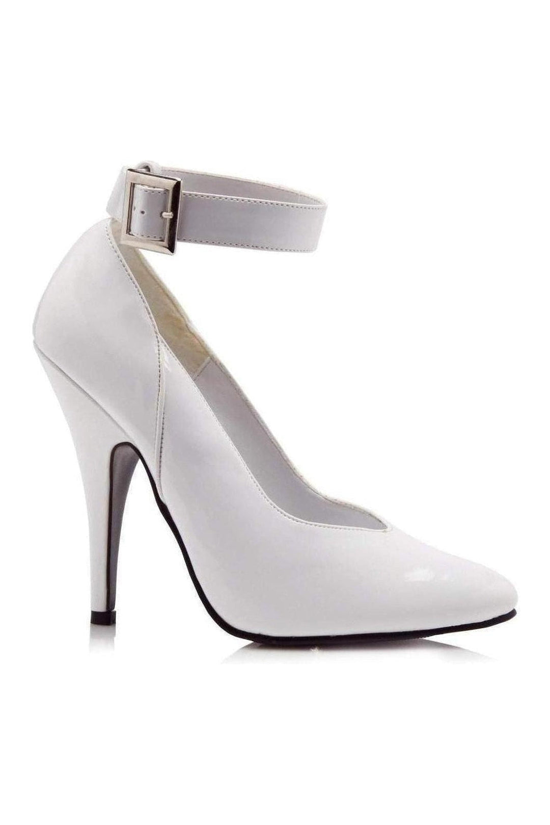 8221 Pump | White Patent-Pumps- Stripper Shoes at SEXYSHOES.COM