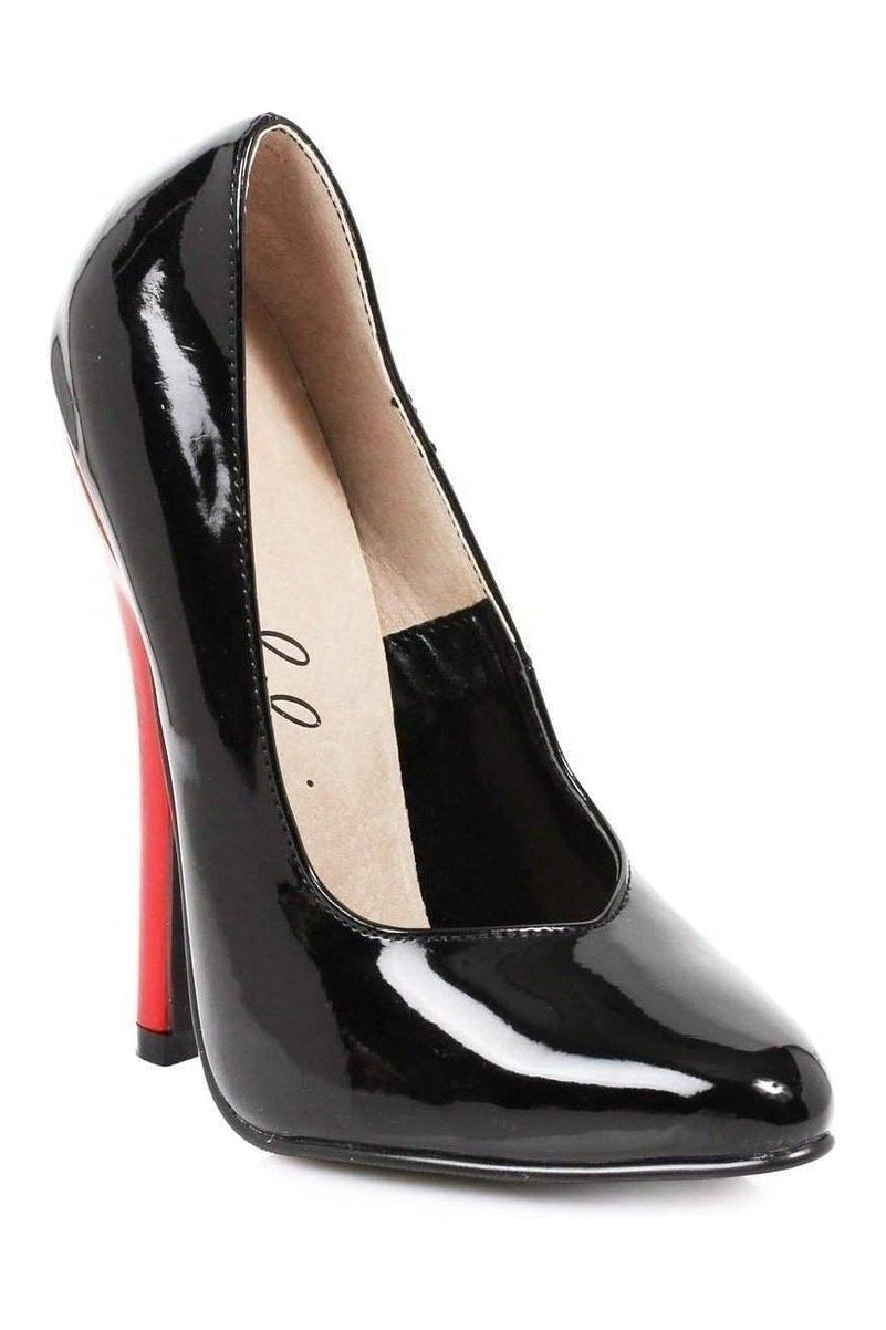 8260 Pump | Black Multi Patent-Pumps- Stripper Shoes at SEXYSHOES.COM