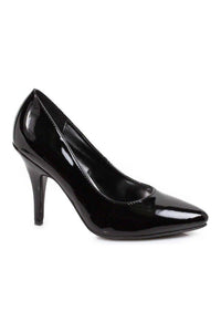 Ellie Shoes 8400 Pump in Black Patent from SexyShoes.com
