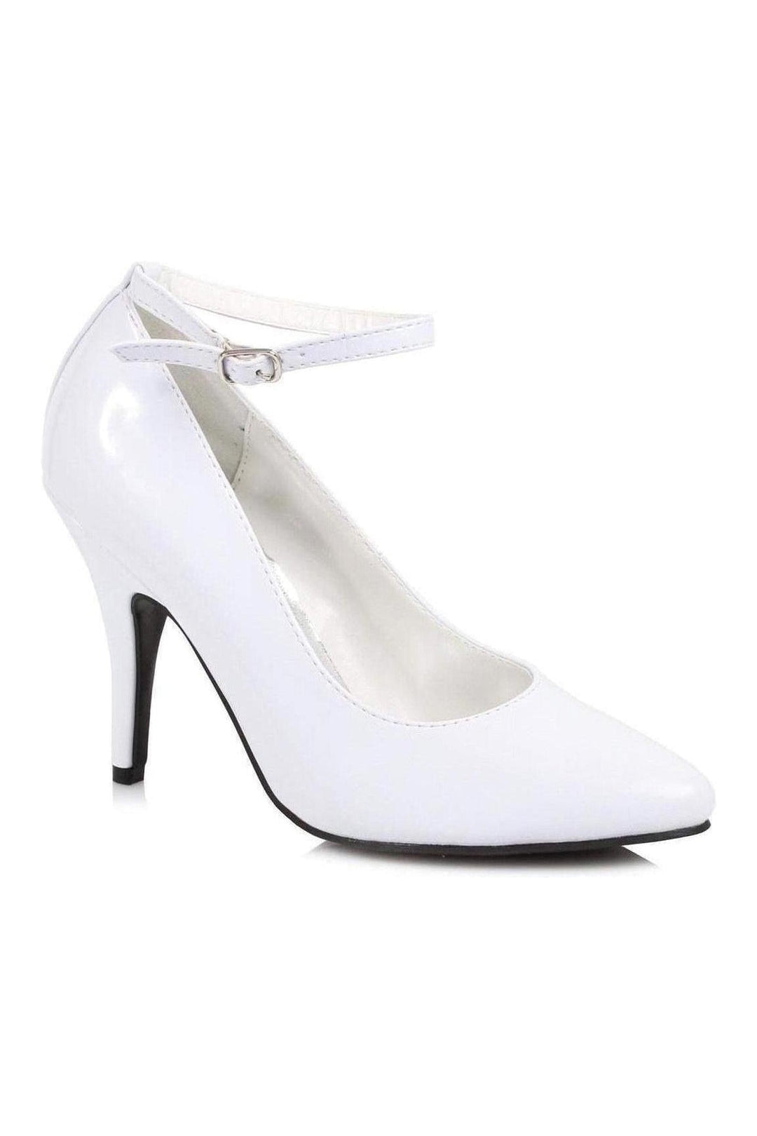 8401 Pump | White Patent-Ellie Shoes-SEXYSHOES.COM